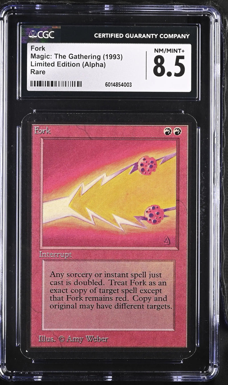 Magic: The Gathering MTG Fork [Alpha Edition] Graded CGC 8.5 NM/Mint+ - Magic Card Single