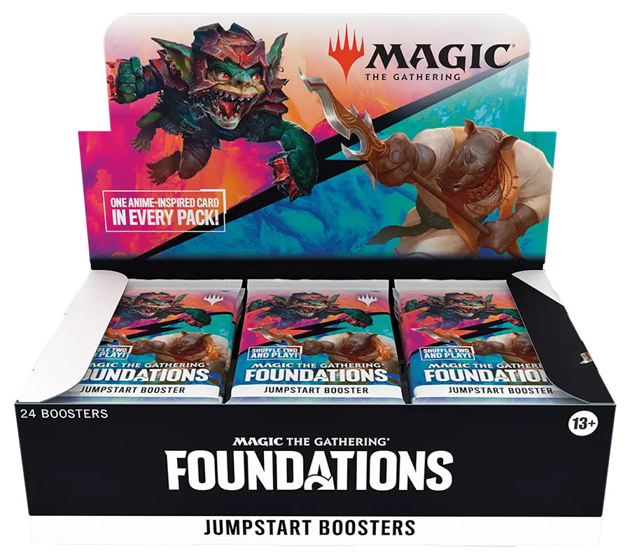 Magic: The Gathering MTG Foundations - Jumpstart Booster Display - Magic Card Box