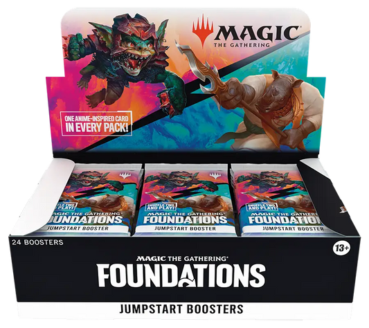 Magic: The Gathering MTG Foundations - Jumpstart Booster Display - Magic Card Box