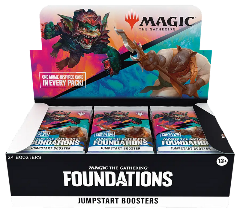 Magic: The Gathering MTG Foundations - Jumpstart Booster Display - Magic Card Box