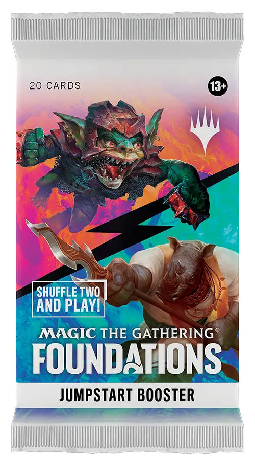 Magic: The Gathering MTG Foundations - Jumpstart Booster Pack - Magic Card Box