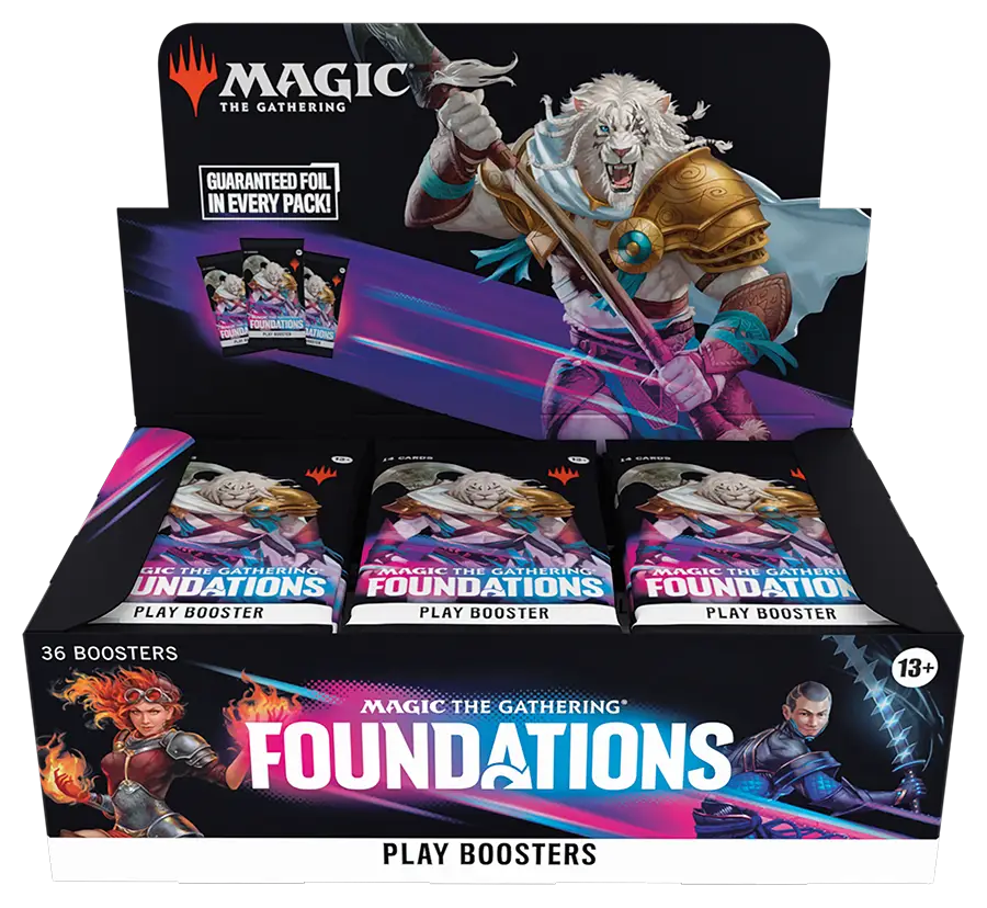 Magic: The Gathering MTG Foundations - Play Booster Display - TCG - MTG Sealed