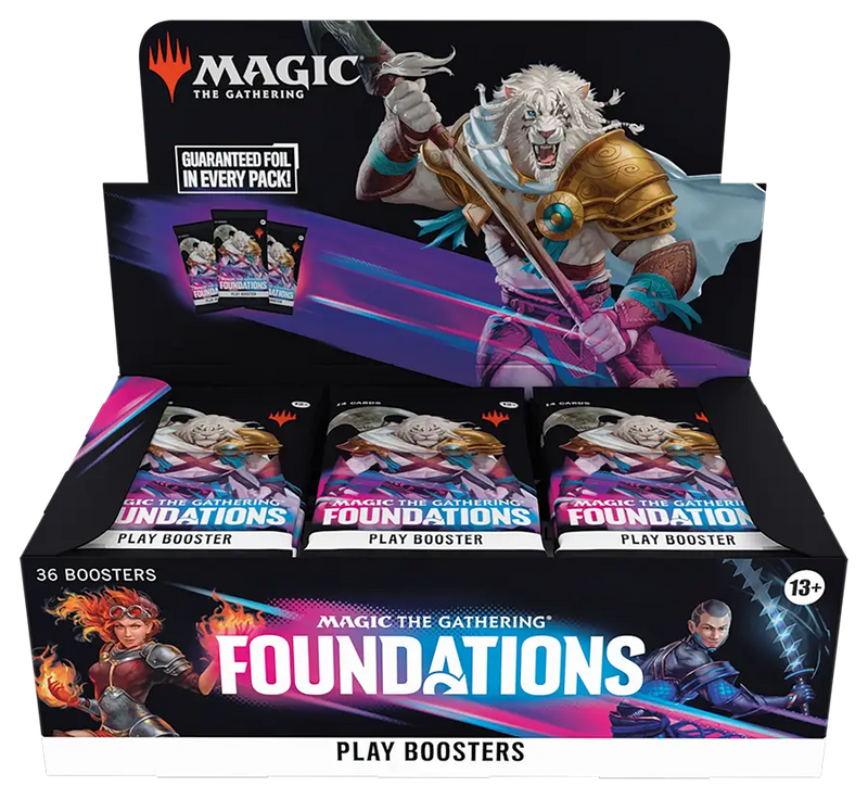 Magic: The Gathering MTG Foundations - Play Booster Display - TCG - MTG Sealed
