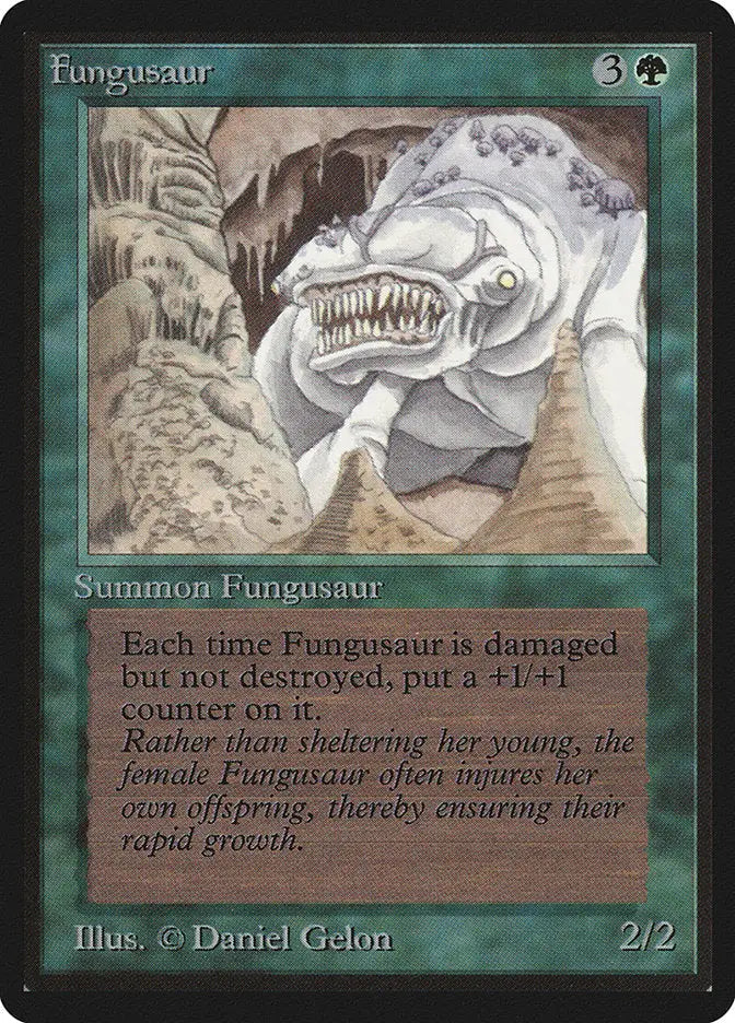 Magic: The Gathering MTG Fungusaur [Beta Edition] Graded CGC 6.5 Ex/NM+ - TCG Card Single