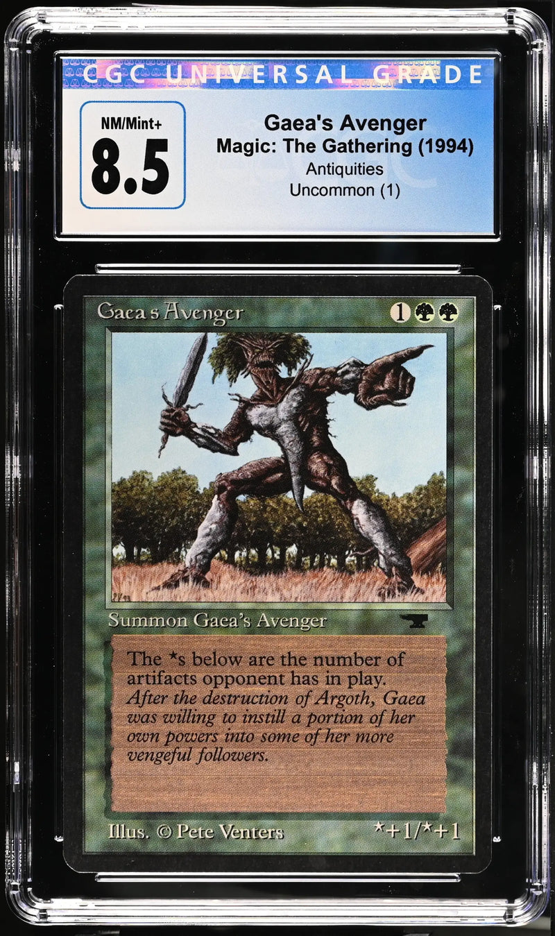 Magic: The Gathering MTG Gaea’s Avenger [Antiquities] Graded CGC 8.5 NM/Mint+ - TCG Card Single