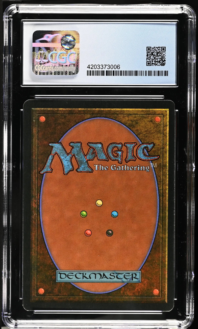Magic: the Gathering MTG Hazezon Tamar Italian [Legends] Graded 8 NM/Mint - Magic Card Single