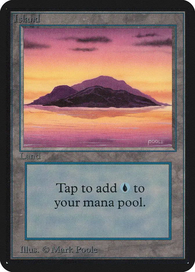 Magic: the Gathering MTG Island (288) [Alpha Edition] Graded CGC 8.5 NM/Mint+ - Magic Card Single