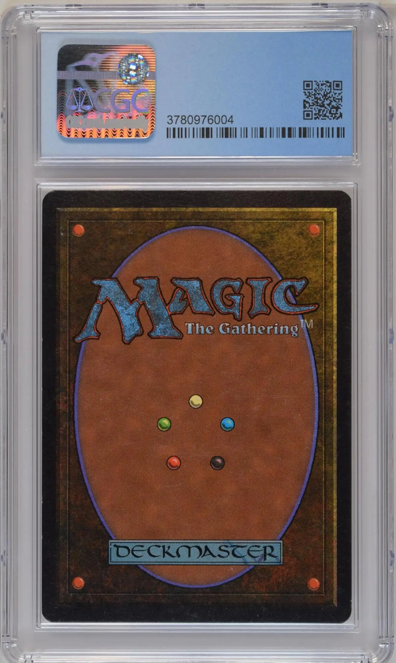 Magic: the Gathering MTG Juzam Djinn [Arabian Nights] Graded CGC 7.5 Near Mint+ - Magic Card Single