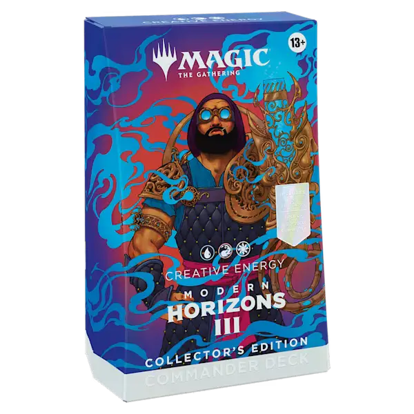 Magic: The Gathering MtG Modern Horizons 3 - Collector Commander Deck (Creative Energy) - Magic Card Box