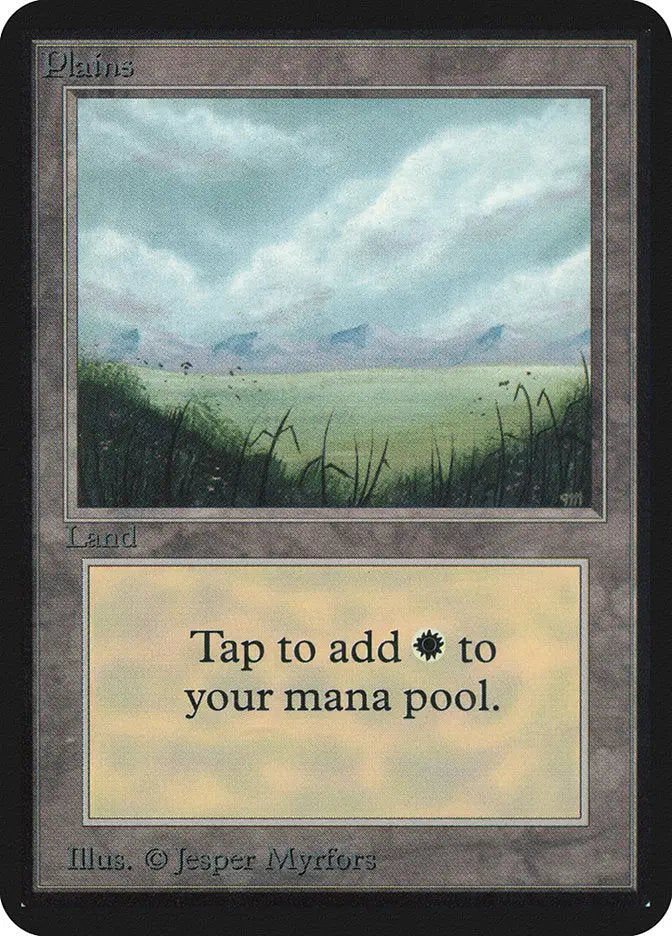 Magic: The Gathering MTG Plains (286) [Alpha Edition] Graded CGC 8.5 NM/Mint+ - Magic Card Single