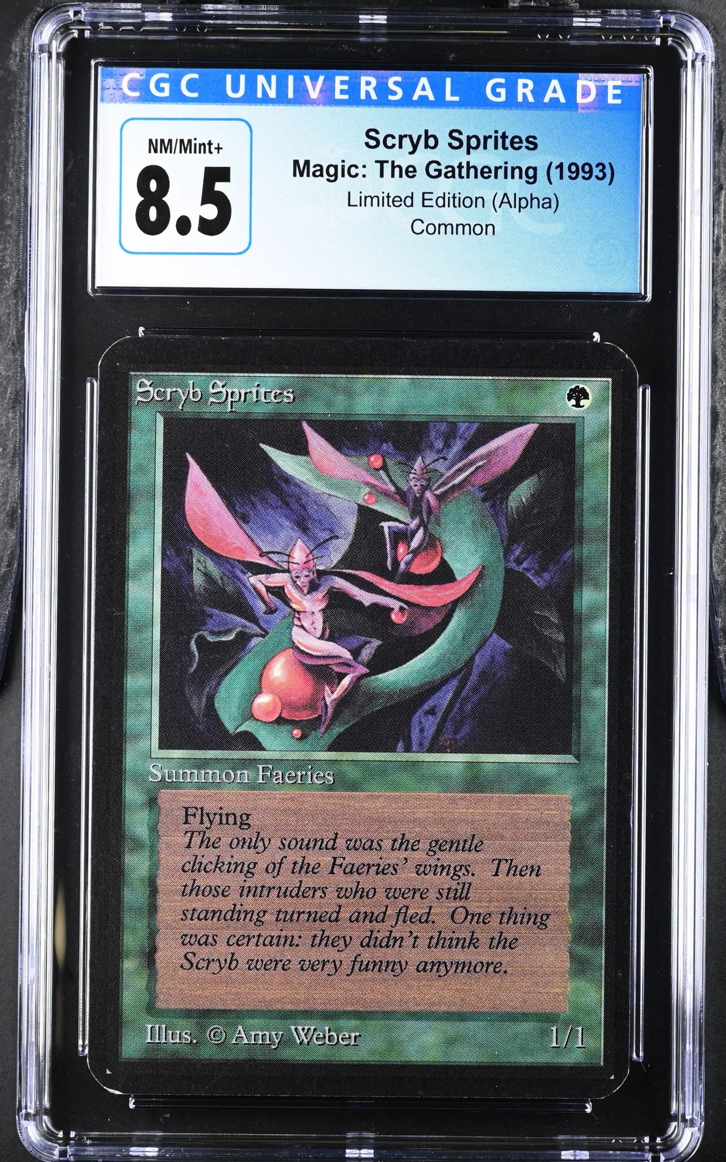 Magic: the Gathering MTG Scryb Sprites [Alpha Edition] Graded CGC 8.5 NM/Mint+ - Magic Card Single