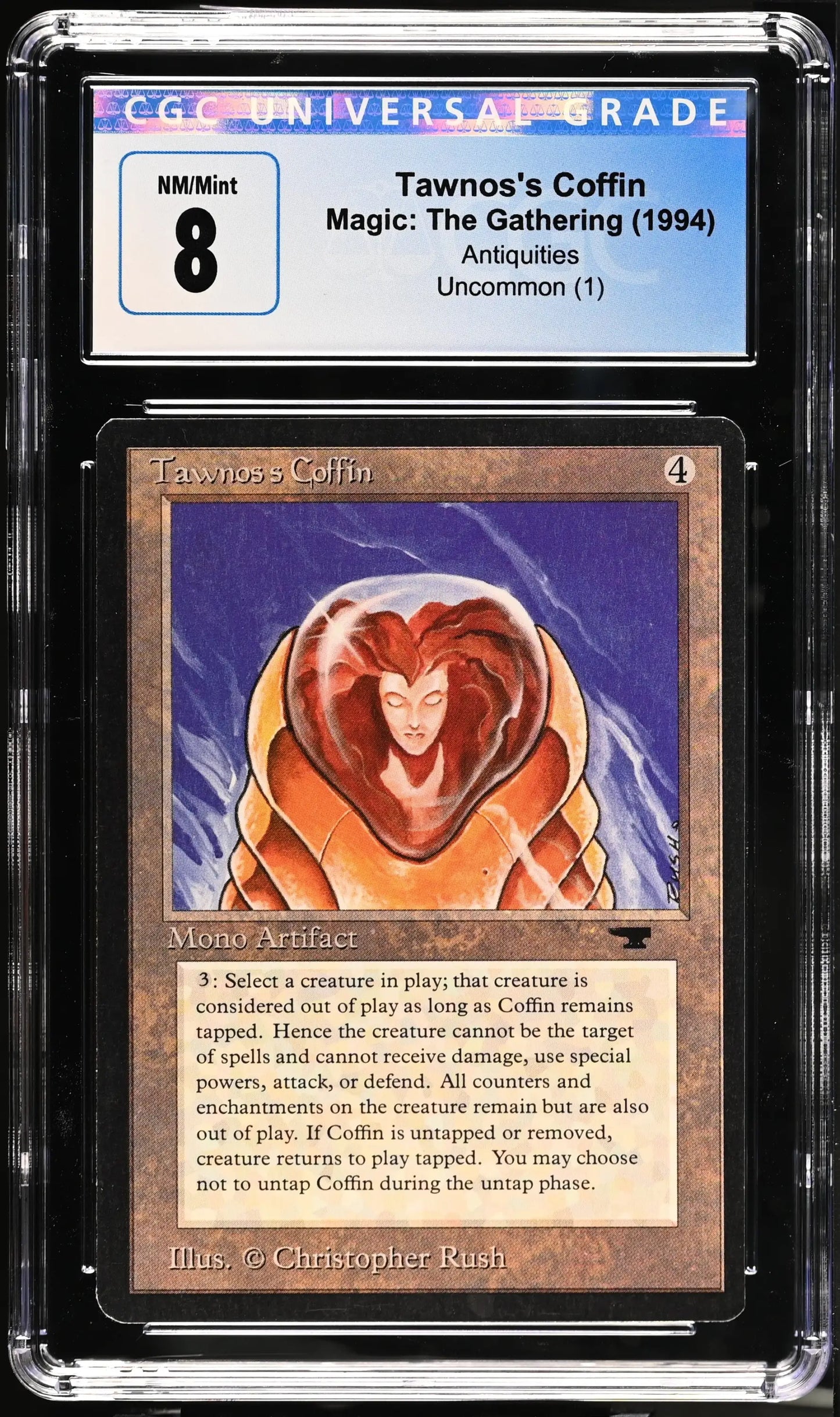Magic: the Gathering MTG Tawnos’s Coffin [Antiquities] Graded CGC 8 NM/Mint - Magic Card Single