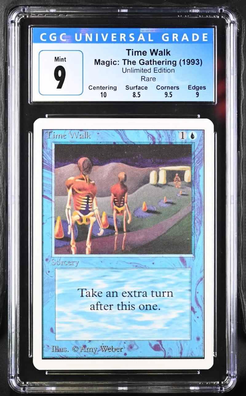 Magic: the Gathering MTG Time Walk [Unlimited Edition] Graded CGC 9 Mint - Magic Card Single
