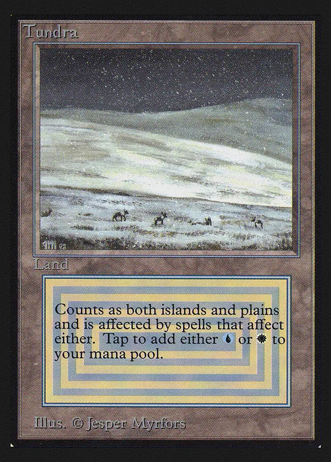 Magic: The Gathering MTG Tundra [Collectors’ Edition] Graded 9 Mint - Magic Card Single