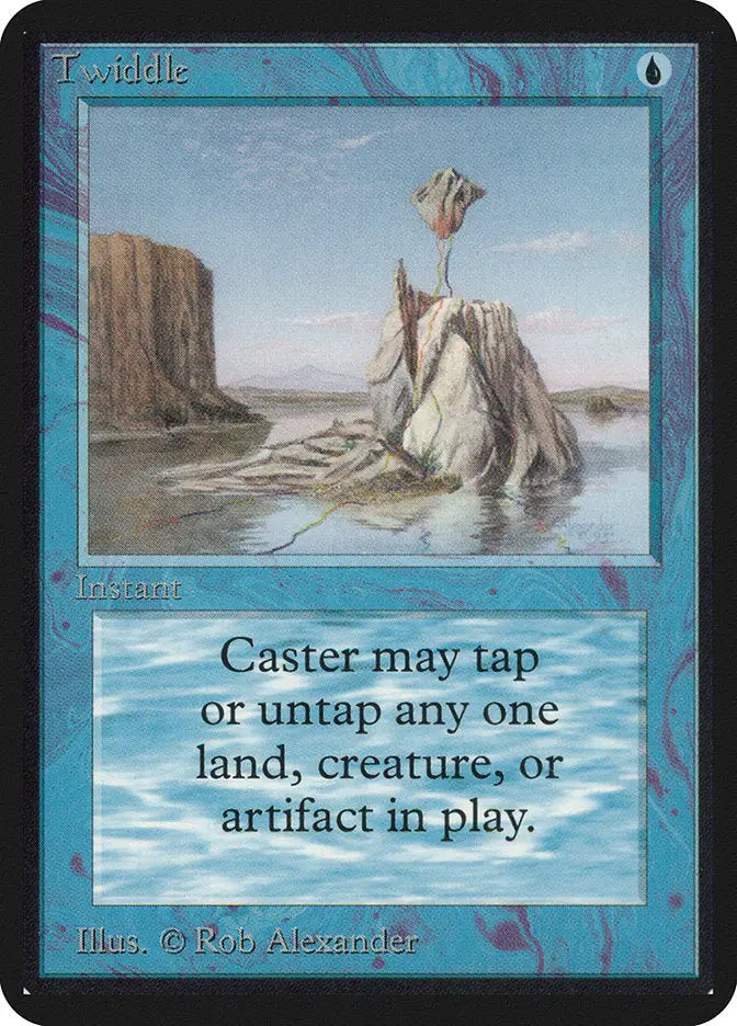 Magic: The Gathering MTG Twiddle [Alpha Edition] Graded CGC 9 Mint - Magic Card Single