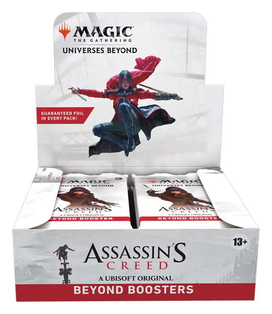 Magic: The Gathering MTG Universes Beyond: Assassin’s Creed - Beyond Booster Display - Magic Card Box