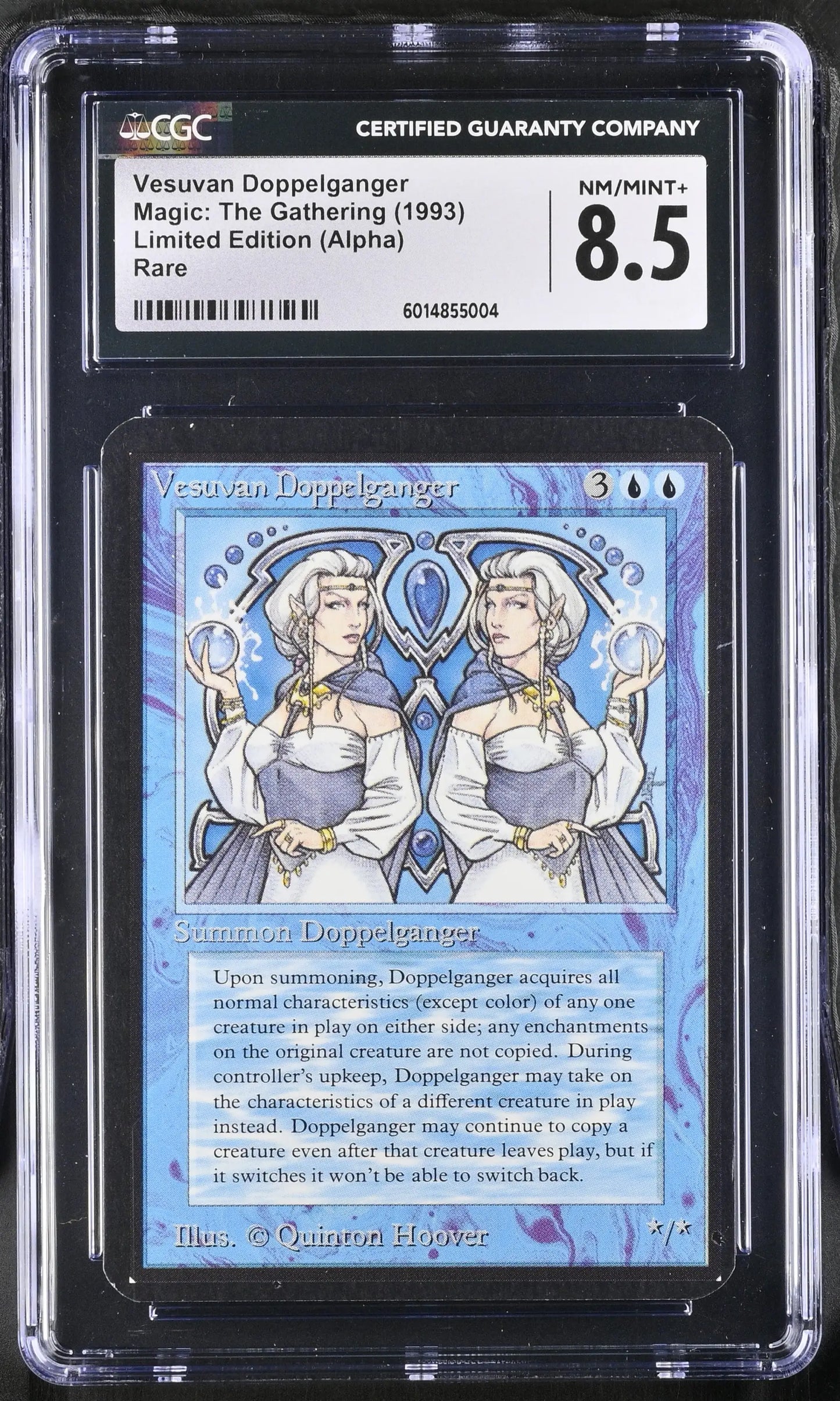 Magic: The Gathering MTG Vesuvan Doppelganger [Alpha Edition] CGC 8.5 NM/Mint+ - Magic Card Single