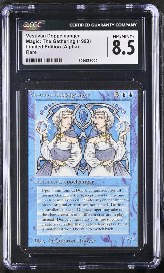 Magic: The Gathering MTG Vesuvan Doppelganger [Alpha Edition] CGC 8.5 NM/Mint+ - Magic Card Single