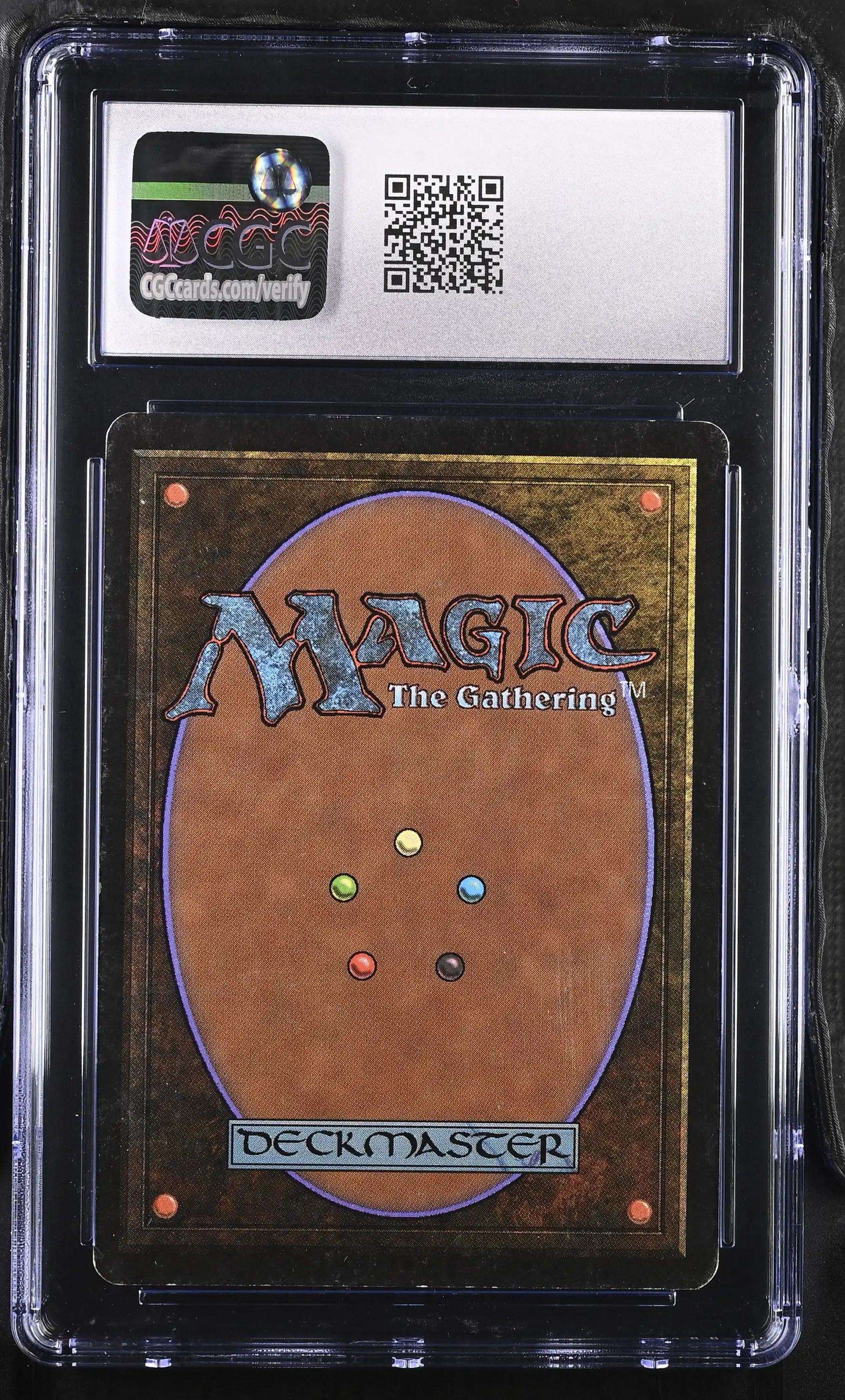 Magic: The Gathering MTG Veteran Bodyguard [Beta Edition] Graded CGC 5.5 Excellent+ - Magic Card Single