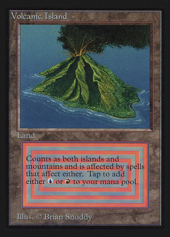 Magic: The Gathering MTG Volcanic Island [Collectors’ Edition] Graded CGC 9 Mint - Magic Card Single