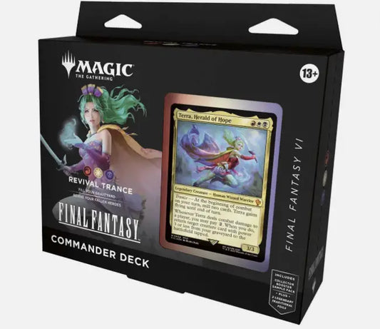 Black Magic The Gathering Revival Trance Final Fantasy Commander Deck fantasy commander deck