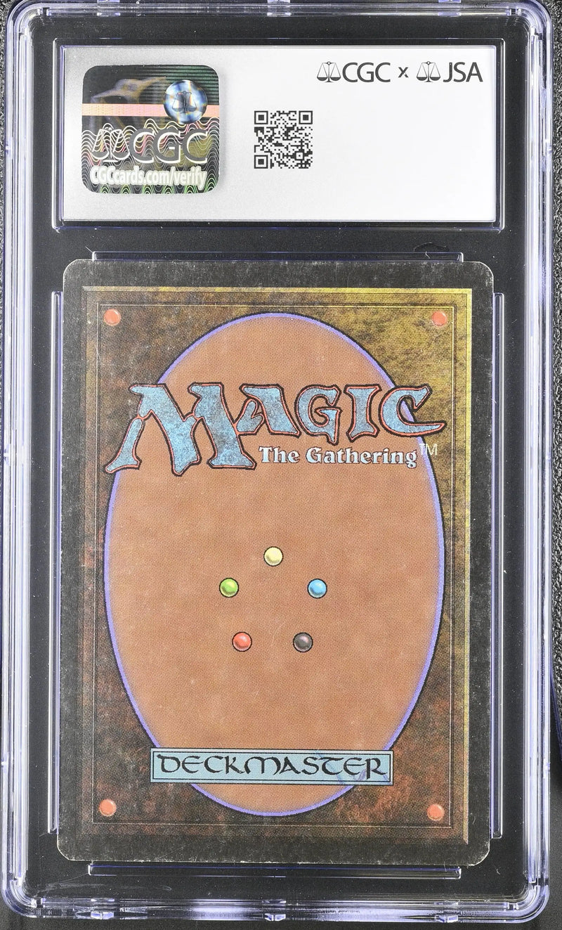Magic: The Gathering Time Vault [Beta Edition] CGC x JSA Signed by Mark Tedin - Magic Card Single