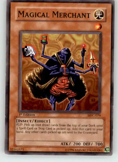 Magical Merchant - Magician’s Force - MFC-079 - 1st Edition LP - Yu-Gi-Oh! Card Single