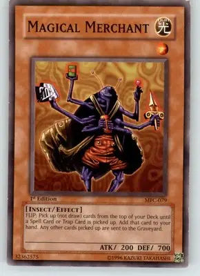 Magical Merchant - Magician’s Force - MFC-079 - Lightly Played - Yu-Gi-Oh! Card Single
