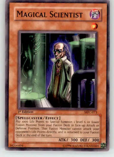 Magical Scientist - Magician’s Force - MFC-073 - 1st Edition LP - Yu-Gi-Oh! Card Single