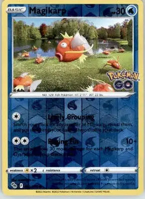 Magikarp - Pokemon GO - 021/078 - Reverse Holo LP - Pokémon Card Single