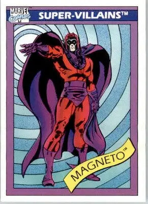 Magneto - 1990 Impel Marvel Universe - #63 - Non_sport - Non-Sports Card Single