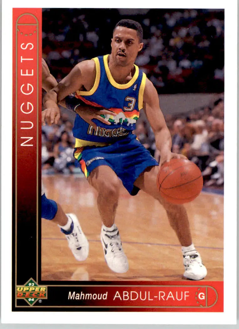 Mahmoud Abdul-Rauf - 1993-94 Upper Deck - #44 - Basketball - Basketball Card Single