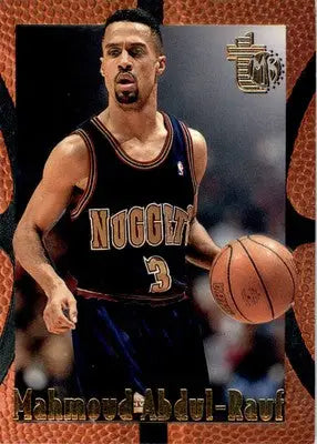 Mahmoud Abdul-Rauf - 1994-95 Topps Embossed - #23 - Basketball - Basketball Card Single
