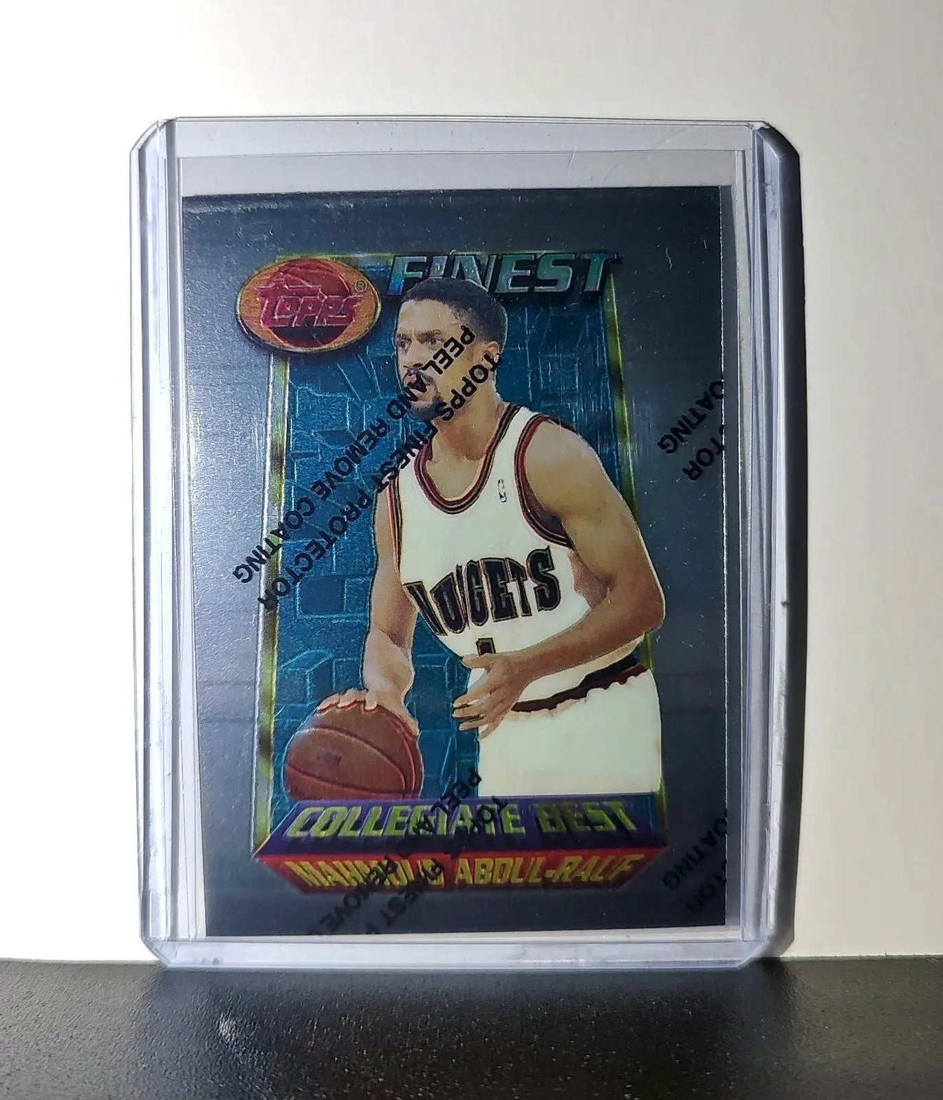 Mahmoud Abdul-Rauf 1994-95 Topps Finest #282 Collegiate Best - Basketball Card Single