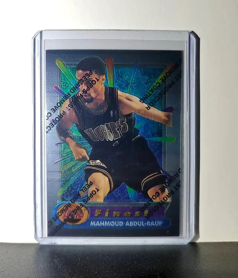 Mahmoud Abdul-Rauf 1994-95 Topps Finest #325 Card
