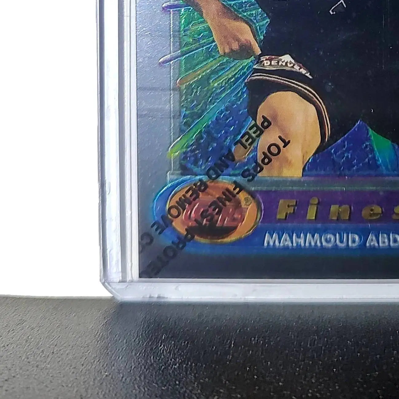 Mahmoud Abdul-Rauf 1994-95 Topps Finest #325 Card - Basketball Card Single