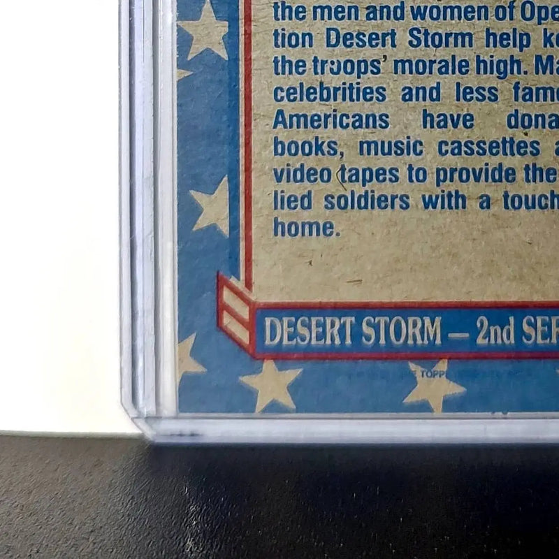 Mail Call 1991 Topps Desert Storm #156 Card
