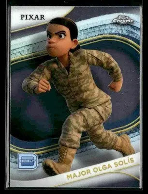🌟 Major Olga Solís, 2025 Topps Chrome Disney #136 🌟 - Non-Sports Card Single