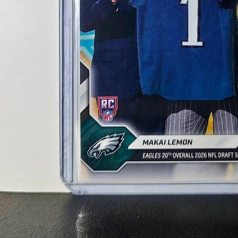Makai Lemon Rookie 2026 Topps Now Draft Night #MLEM Card Philadelphia Eagles - Football Card Single