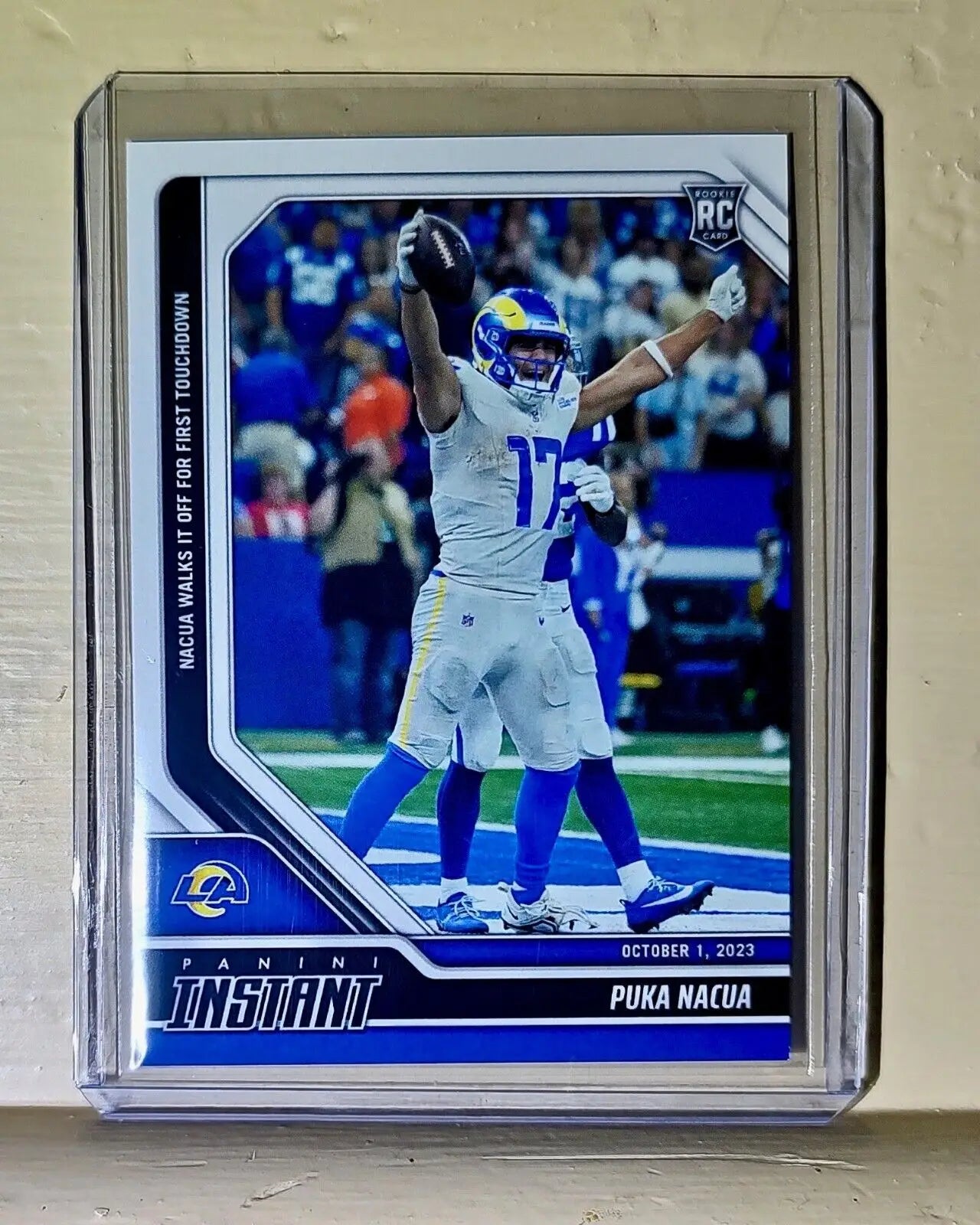 Makea ’Puka’ Nacua 2023 Panini NFL Rookie Football #7 Card 1 of 960 Rams