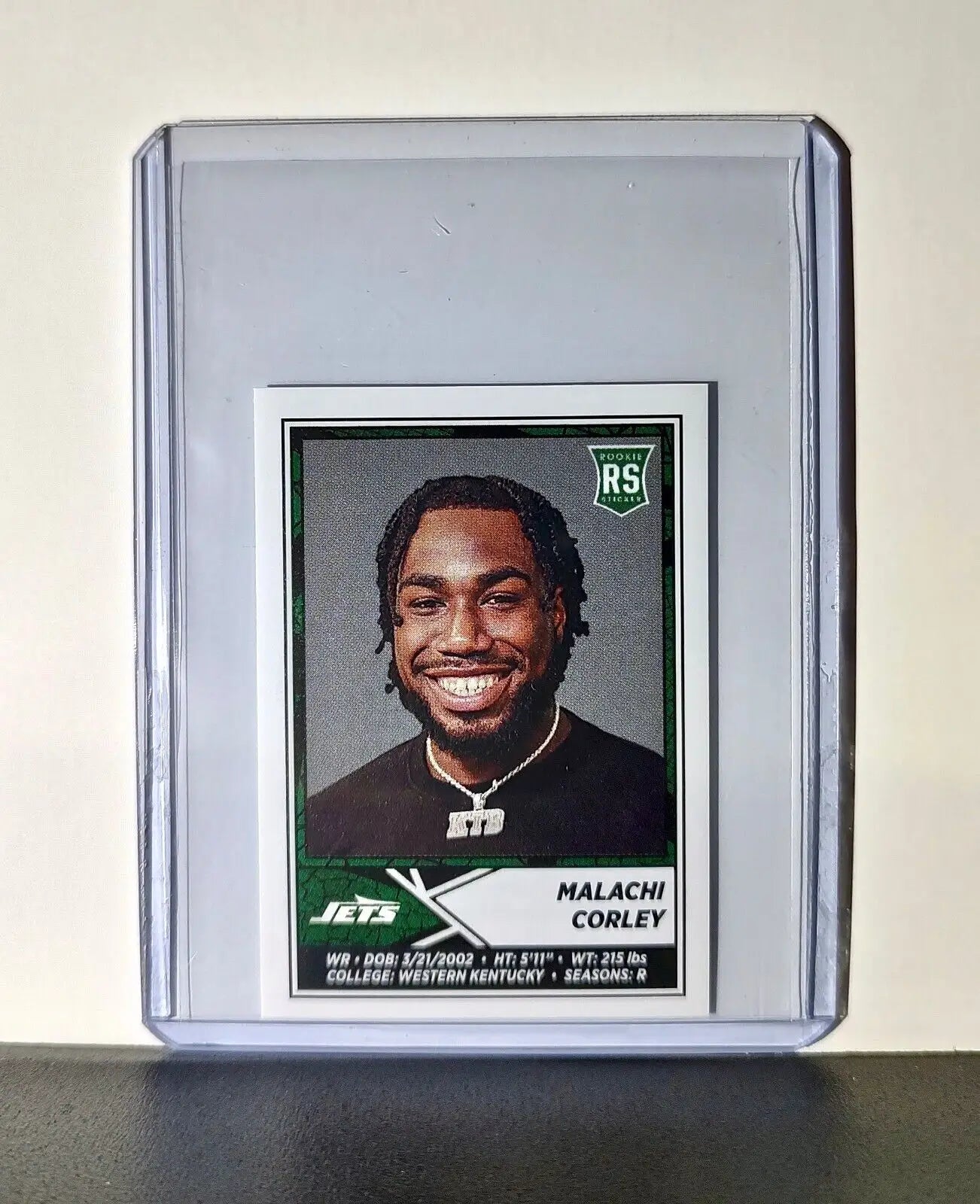 Malachi Corley 2024 Panini NFL Sticker #94 Rookie New York Jets