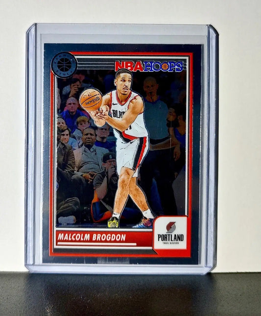 Malcolm Brogdon 2023-24 Panini Premium Stock NBA Hoops #220 Card Trail Blazers - Basketball Card Single