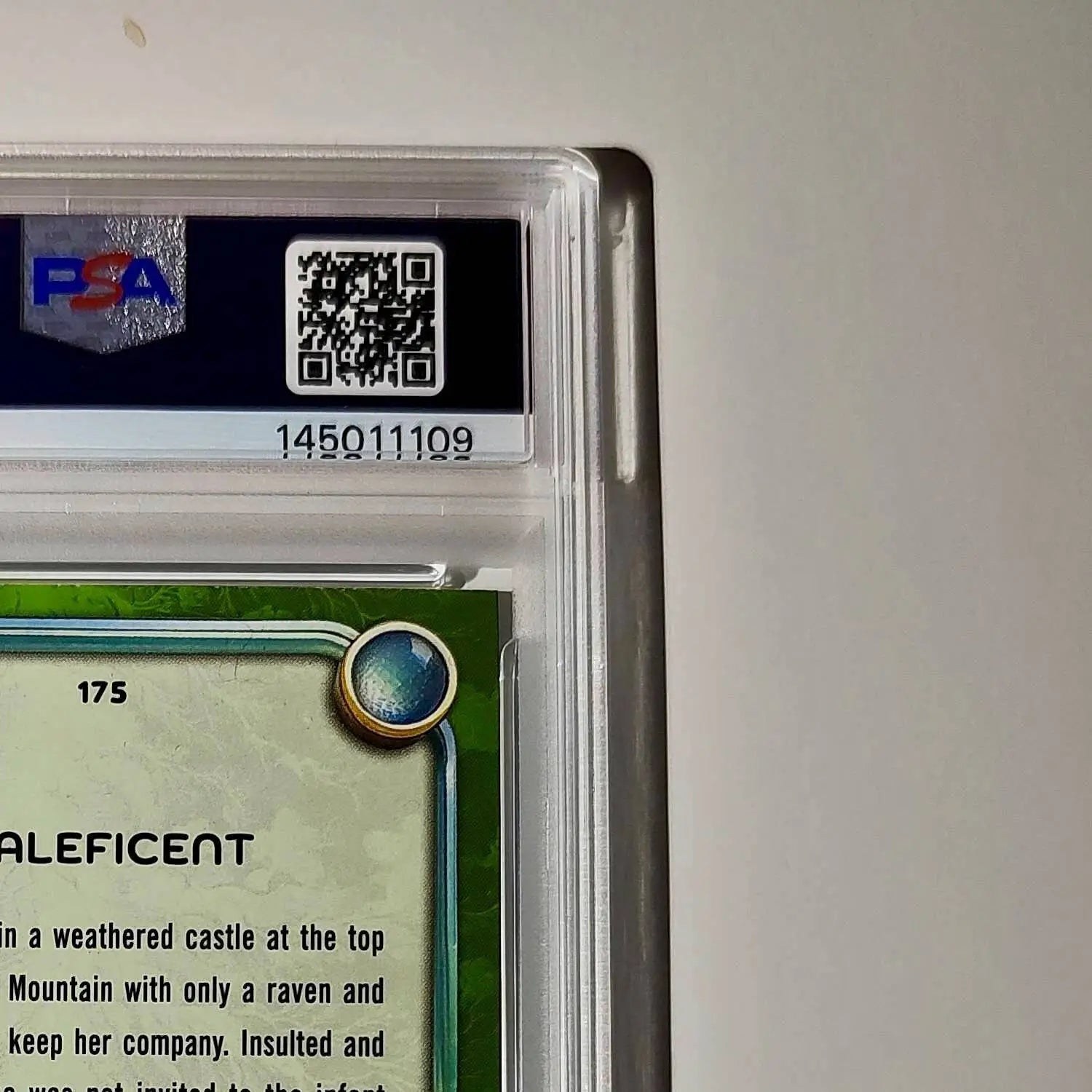 Maleficent 2025 Topps Disney Wonder #175 Card Sleeping Beauty PSA 8 NM-MT - Non-Sports Card Single