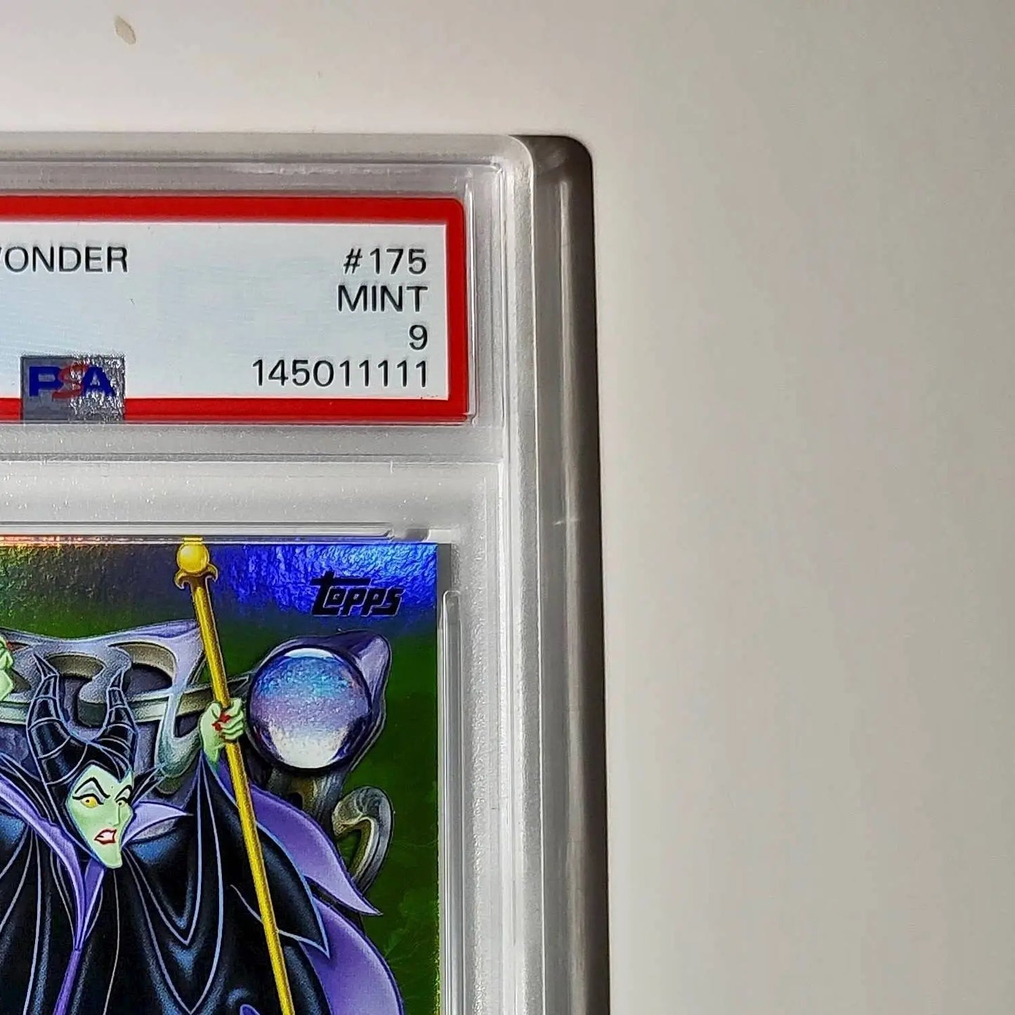 Maleficent 2025 Topps Disney Wonder #175 Card Sleeping Beauty PSA 9 - Non-Sports Card Single