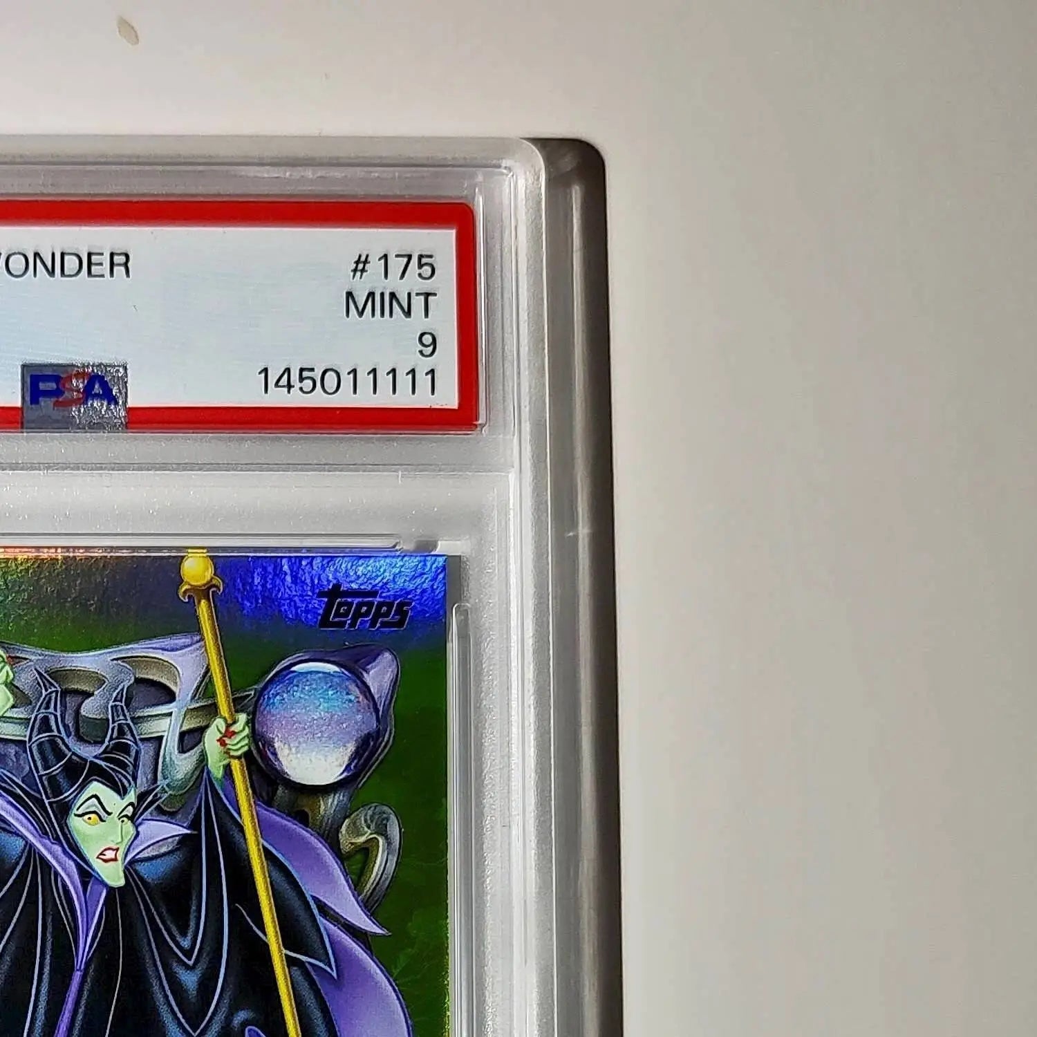 Maleficent 2025 Topps Disney Wonder #175 Card Sleeping Beauty PSA 9 - Non-Sports Card Single