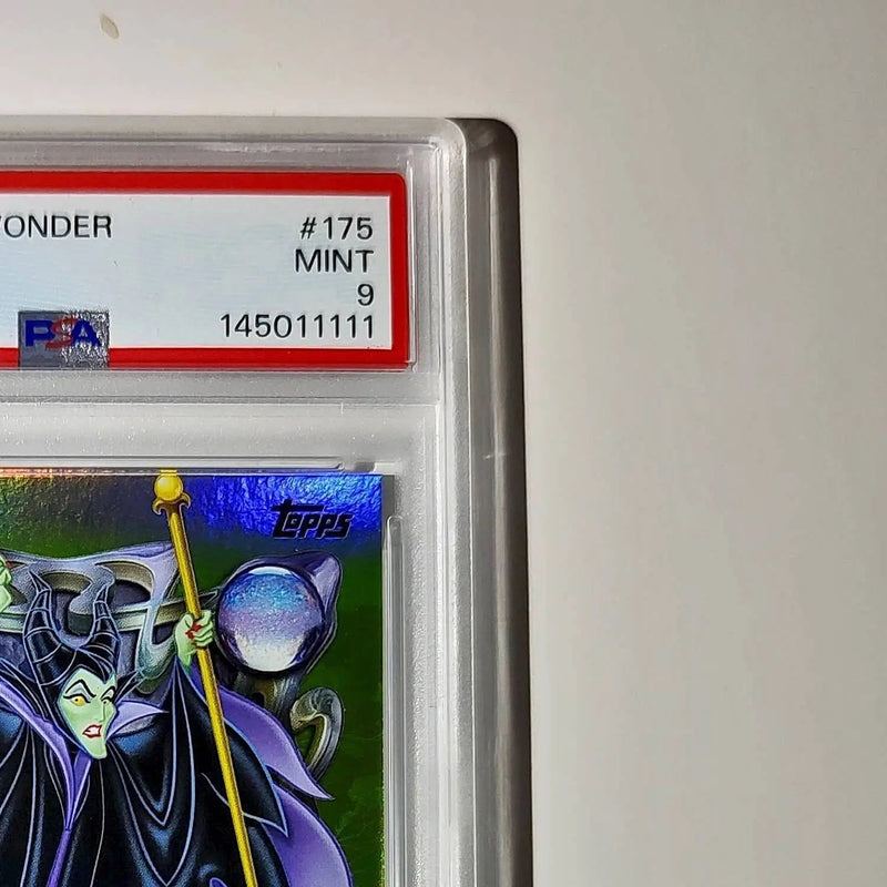 Maleficent 2025 Topps Disney Wonder #175 Card Sleeping Beauty PSA 9 - Non-Sports Card Single