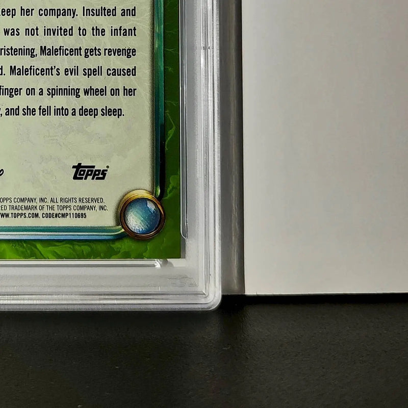 Maleficent 2025 Topps Disney Wonder #175 Card Sleeping Beauty PSA 9 - Non-Sports Card Single