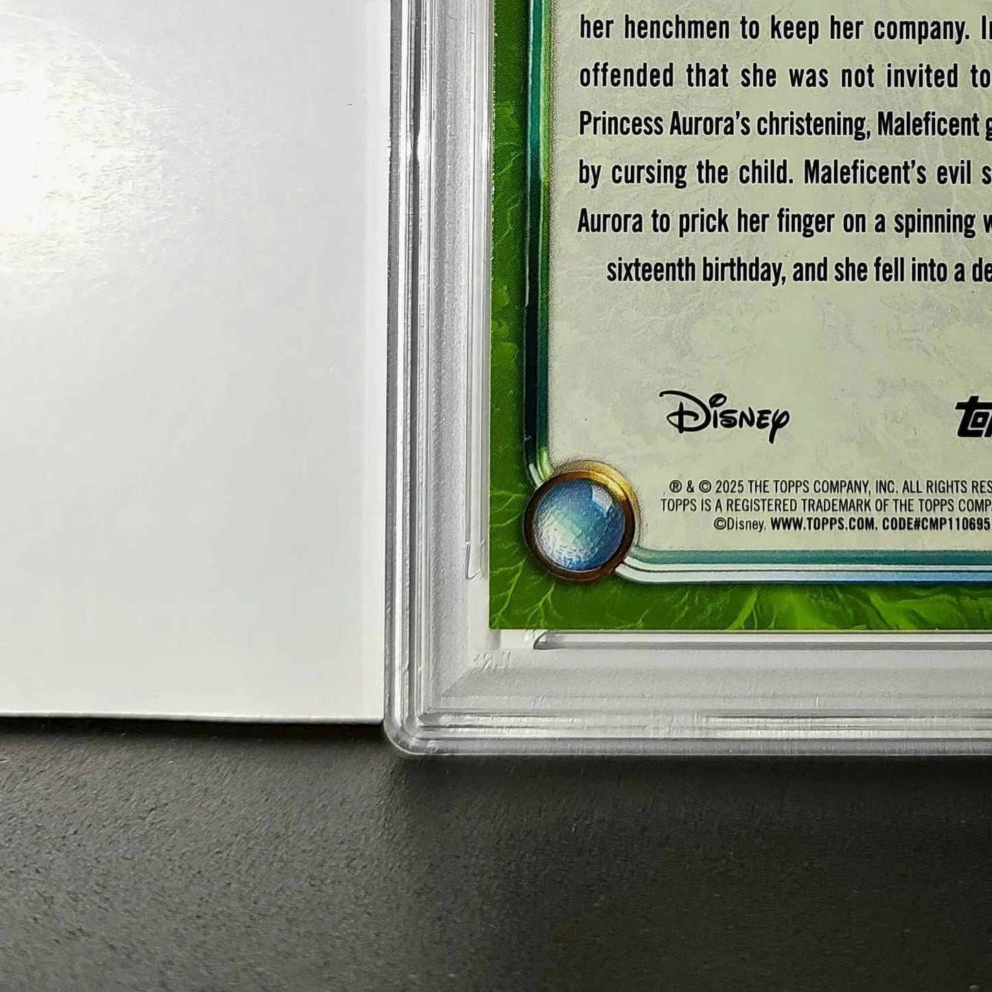 Maleficent 2025 Topps Disney Wonder #175 Card Sleeping Beauty PSA 9 - Non-Sports Card Single