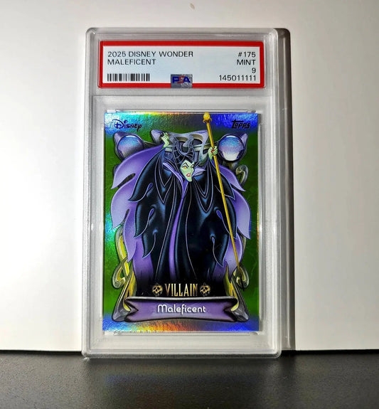 Maleficent 2025 Topps Disney Wonder #175 Card Sleeping Beauty PSA 9 - Non-Sports Card Single