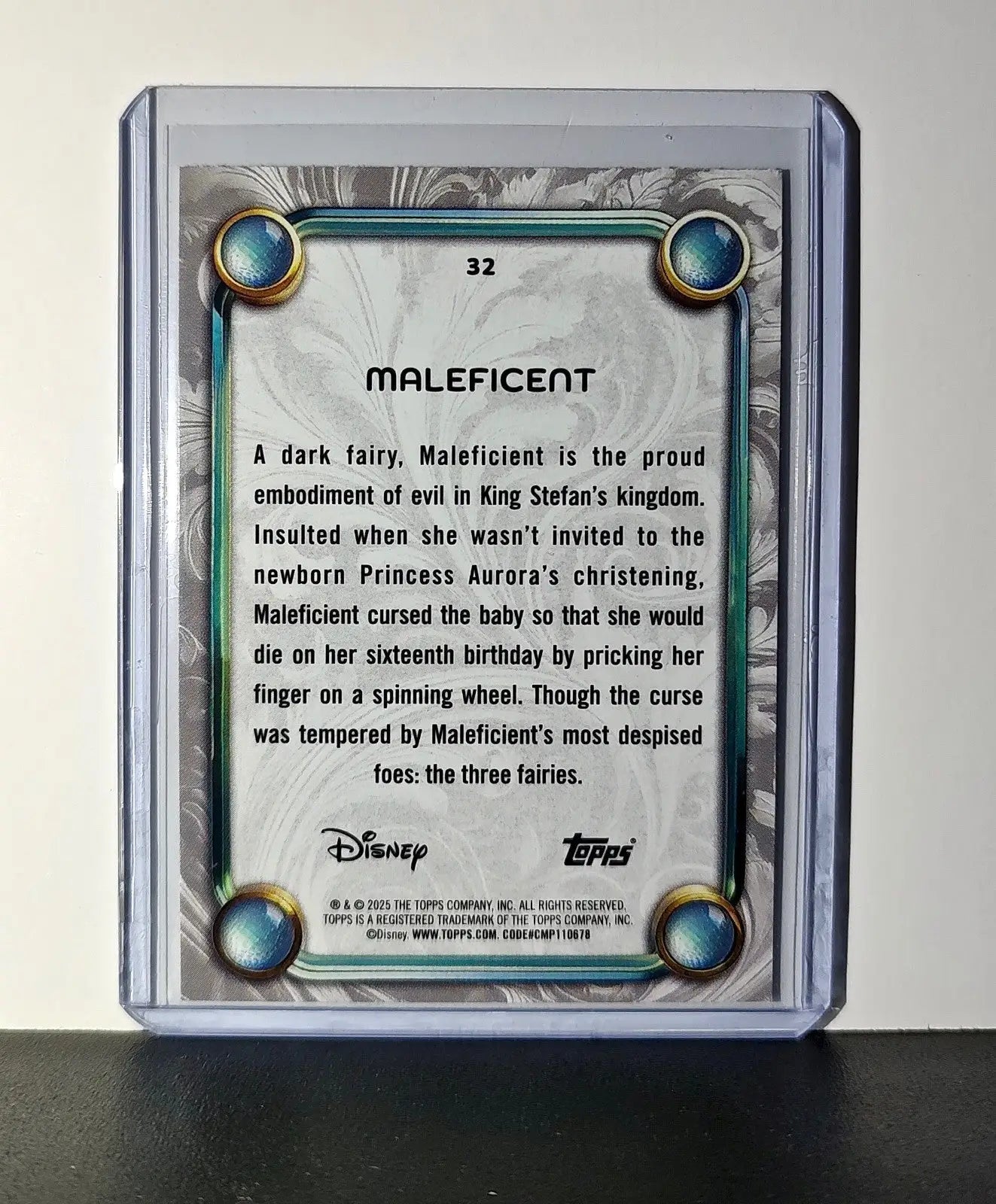 Maleficent 2025 Topps Disney Wonder #32 Card Sleeping Beauty - Non-Sports Card Single